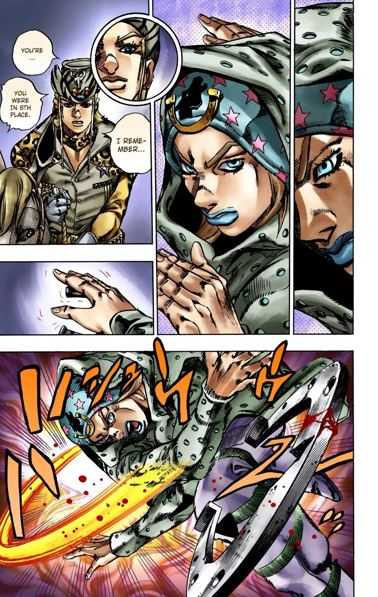 Jojo's Bizarre Adventure Part 7 - Steel Ball Run - Vol.3 Chapter 17: The Desert Born Outlaws Part 3