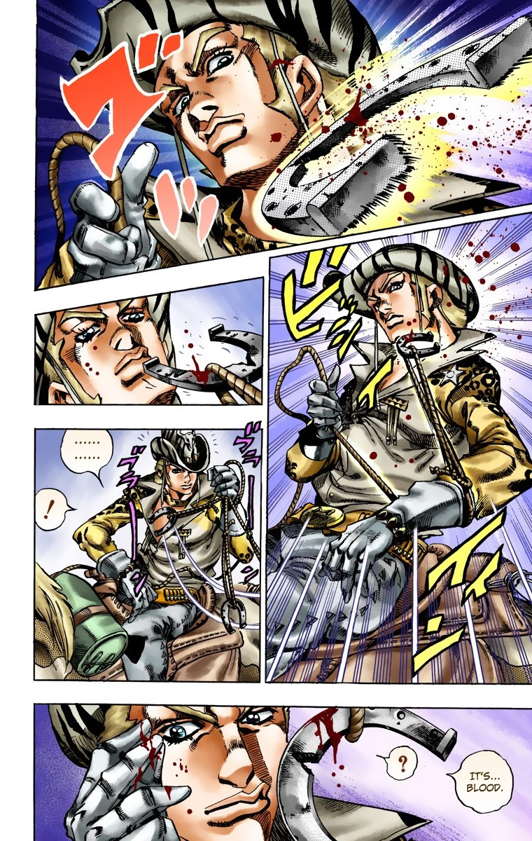 Jojo's Bizarre Adventure Part 7 - Steel Ball Run - Vol.3 Chapter 17: The Desert Born Outlaws Part 3