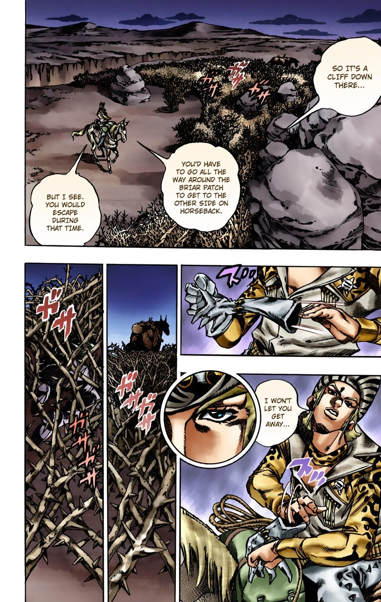 Jojo's Bizarre Adventure Part 7 - Steel Ball Run - Vol.3 Chapter 17: The Desert Born Outlaws Part 3