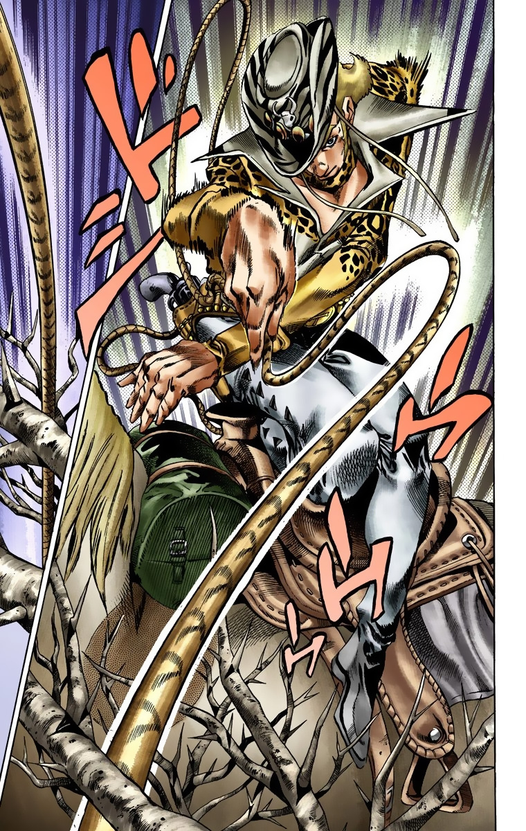 Jojo's Bizarre Adventure Part 7 - Steel Ball Run - Vol.3 Chapter 17: The Desert Born Outlaws Part 3