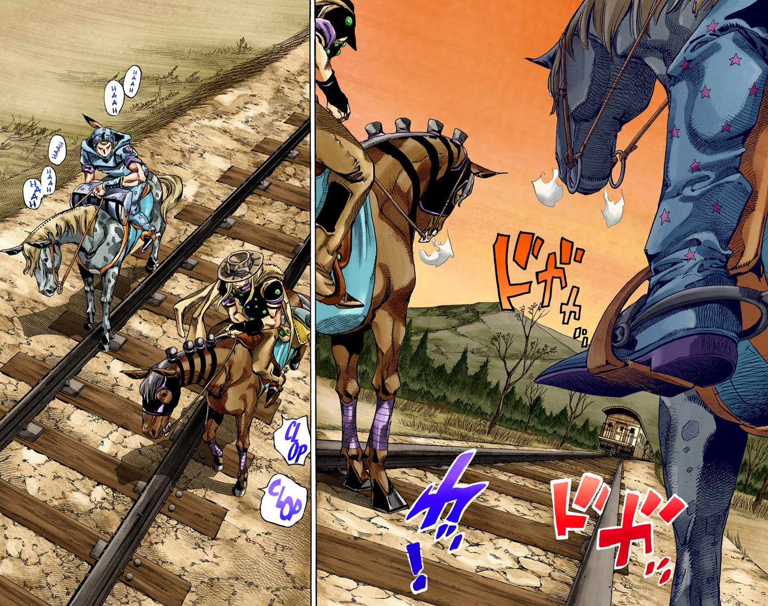 Jojo's Bizarre Adventure Part 7 - Steel Ball Run - Vol.20 Chapter 80: D4C Part 13 -Love Train-