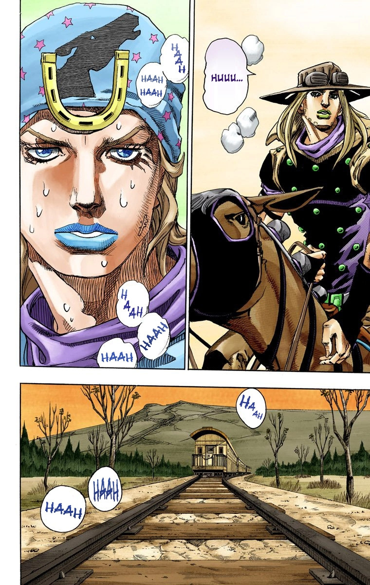 Jojo's Bizarre Adventure Part 7 - Steel Ball Run - Vol.20 Chapter 80: D4C Part 13 -Love Train-