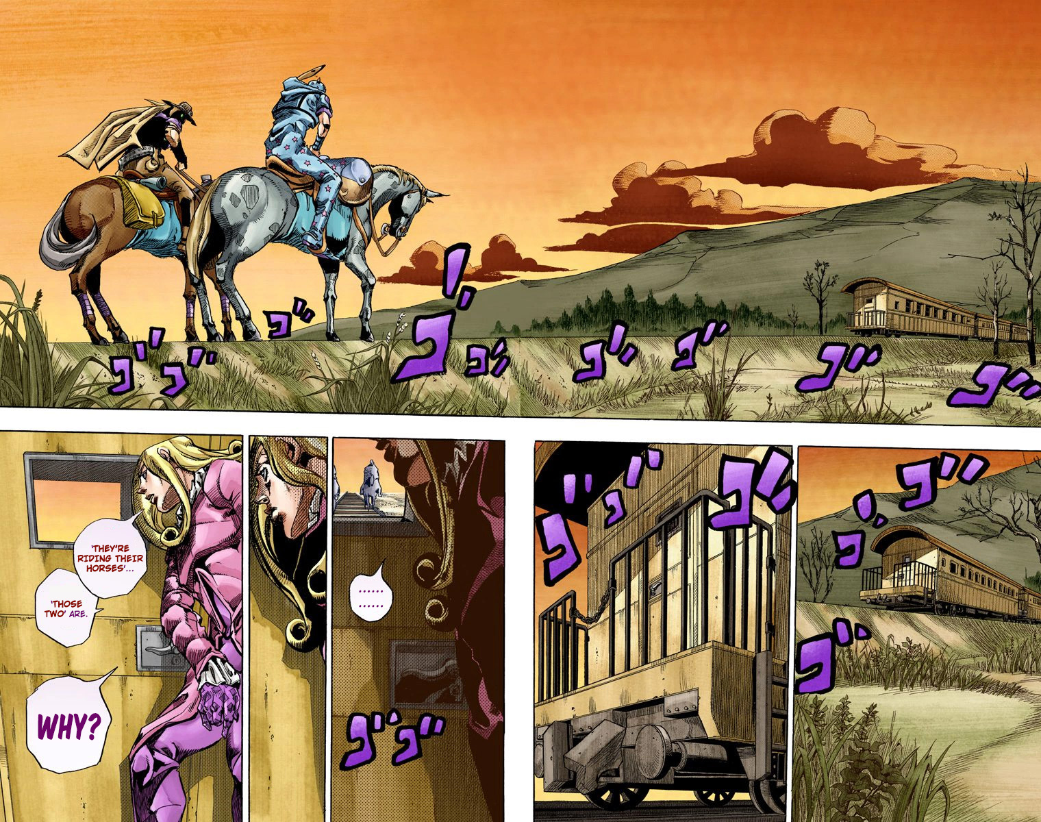 Jojo's Bizarre Adventure Part 7 - Steel Ball Run - Vol.20 Chapter 80: D4C Part 13 -Love Train-