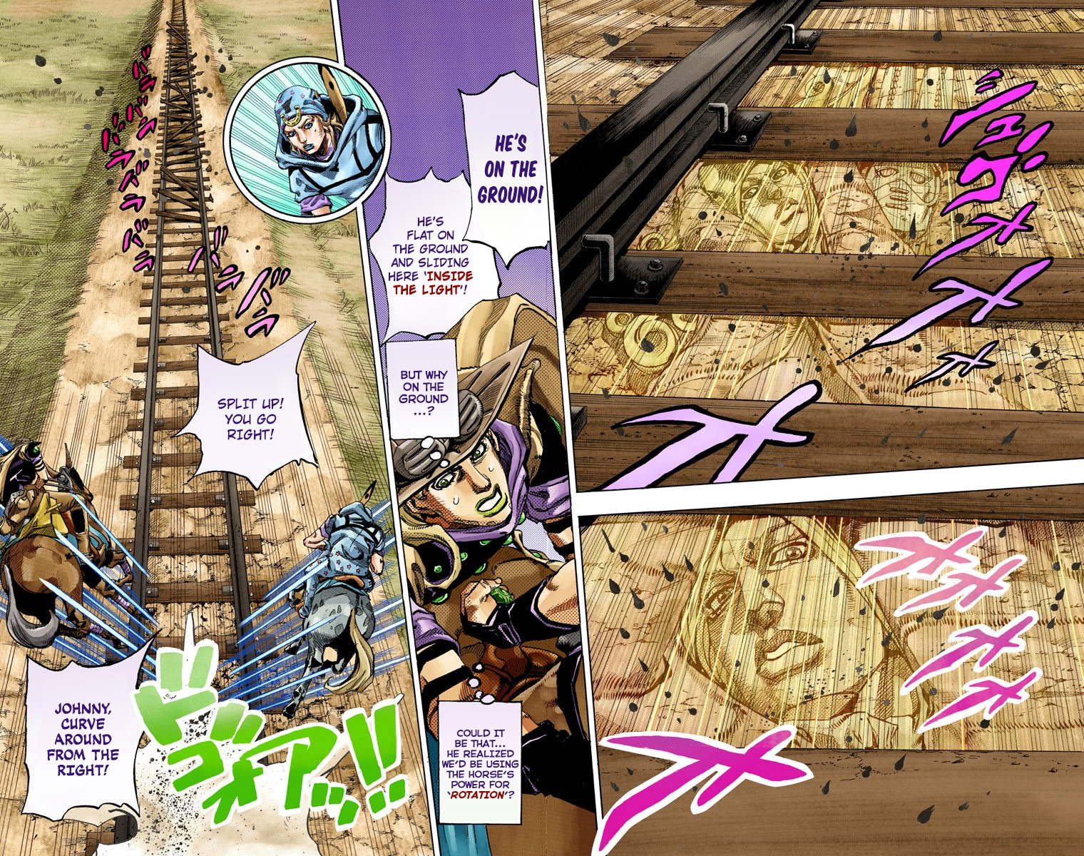 Jojo's Bizarre Adventure Part 7 - Steel Ball Run - Vol.20 Chapter 80: D4C Part 13 -Love Train-