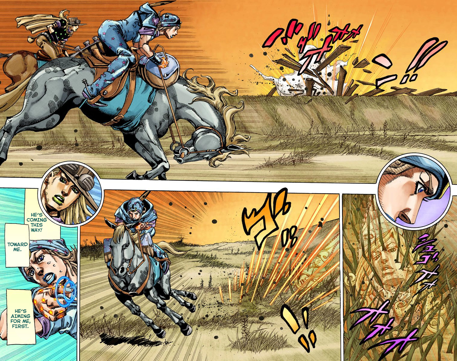 Jojo's Bizarre Adventure Part 7 - Steel Ball Run - Vol.20 Chapter 80: D4C Part 13 -Love Train-