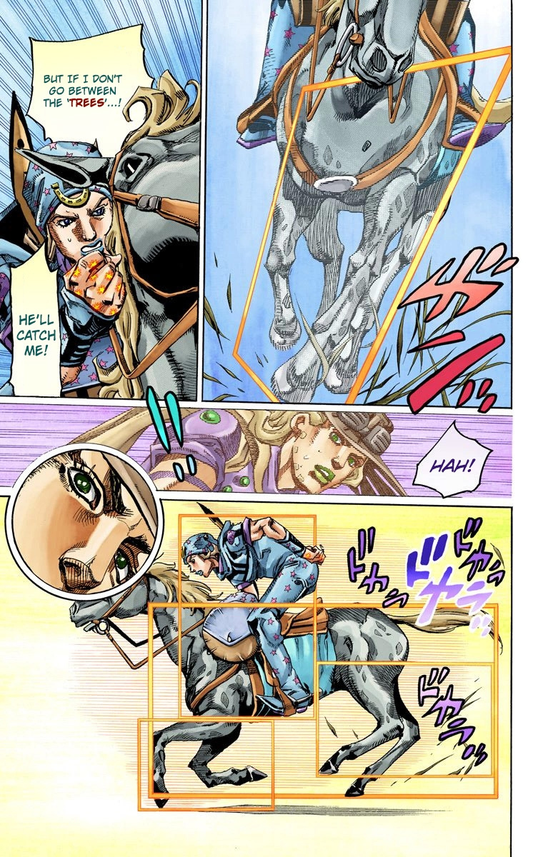 Jojo's Bizarre Adventure Part 7 - Steel Ball Run - Vol.20 Chapter 80: D4C Part 13 -Love Train-