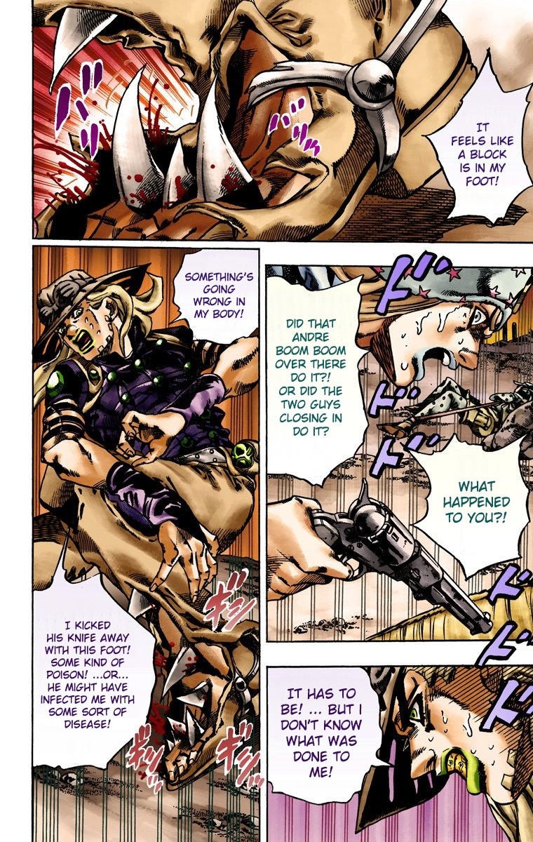 Jojo's Bizarre Adventure Part 7 - Steel Ball Run - Vol.3 Chapter 16: The Desert Born Outlaws Part 2