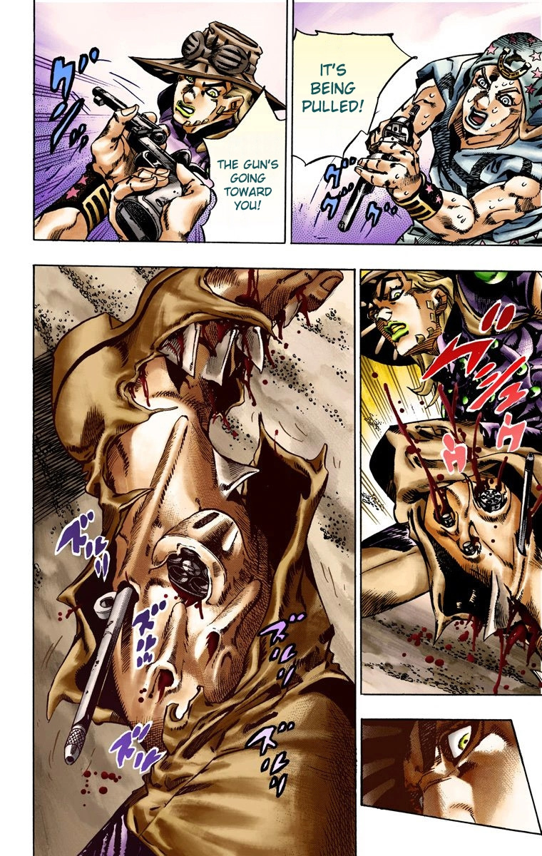 Jojo's Bizarre Adventure Part 7 - Steel Ball Run - Vol.3 Chapter 16: The Desert Born Outlaws Part 2