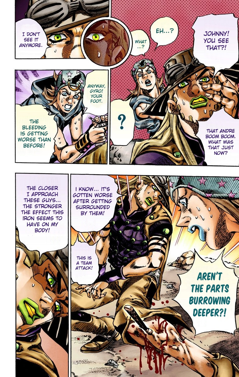 Jojo's Bizarre Adventure Part 7 - Steel Ball Run - Vol.3 Chapter 16: The Desert Born Outlaws Part 2