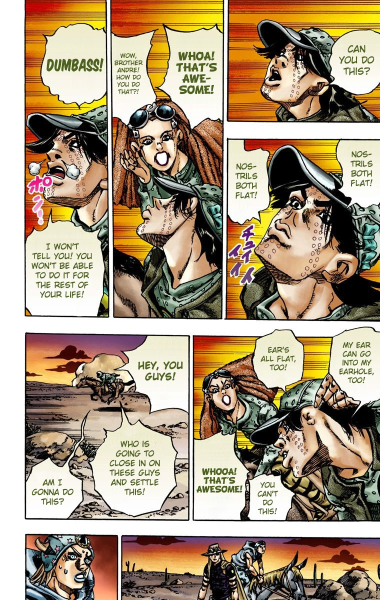 Jojo's Bizarre Adventure Part 7 - Steel Ball Run - Vol.3 Chapter 16: The Desert Born Outlaws Part 2