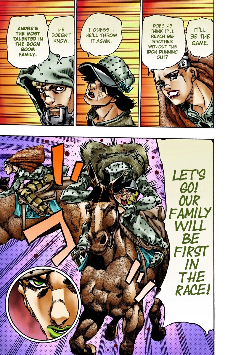 Jojo's Bizarre Adventure Part 7 - Steel Ball Run - Vol.3 Chapter 16: The Desert Born Outlaws Part 2