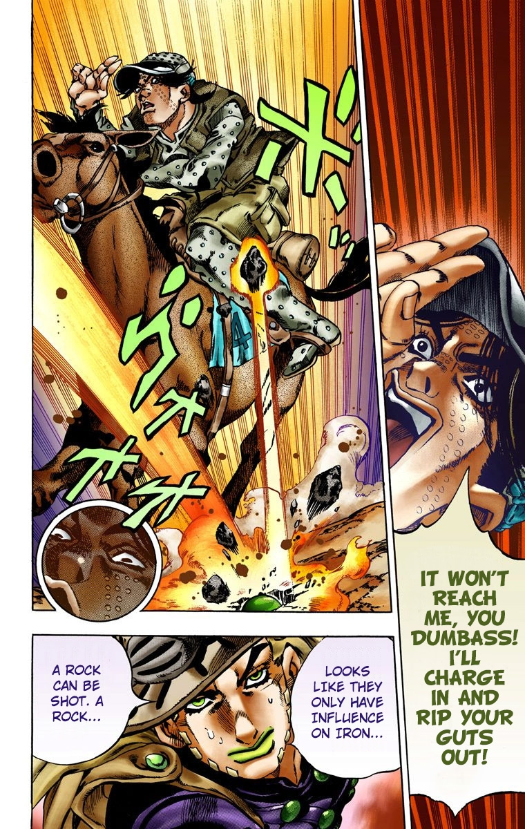 Jojo's Bizarre Adventure Part 7 - Steel Ball Run - Vol.3 Chapter 16: The Desert Born Outlaws Part 2