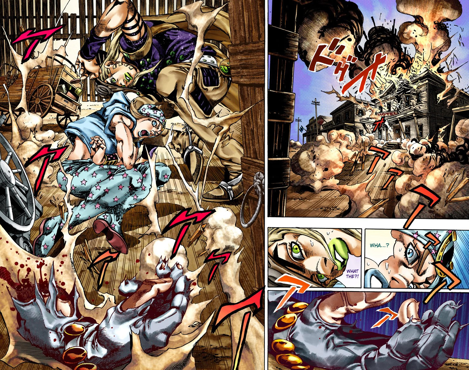 Jojo's Bizarre Adventure Part 7 - Steel Ball Run - Vol.4 Chapter 22: The Terrorist From A Far Off Country Part 1