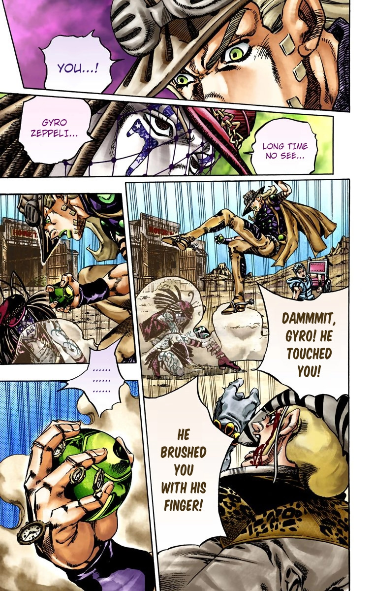 Jojo's Bizarre Adventure Part 7 - Steel Ball Run - Vol.4 Chapter 22: The Terrorist From A Far Off Country Part 1