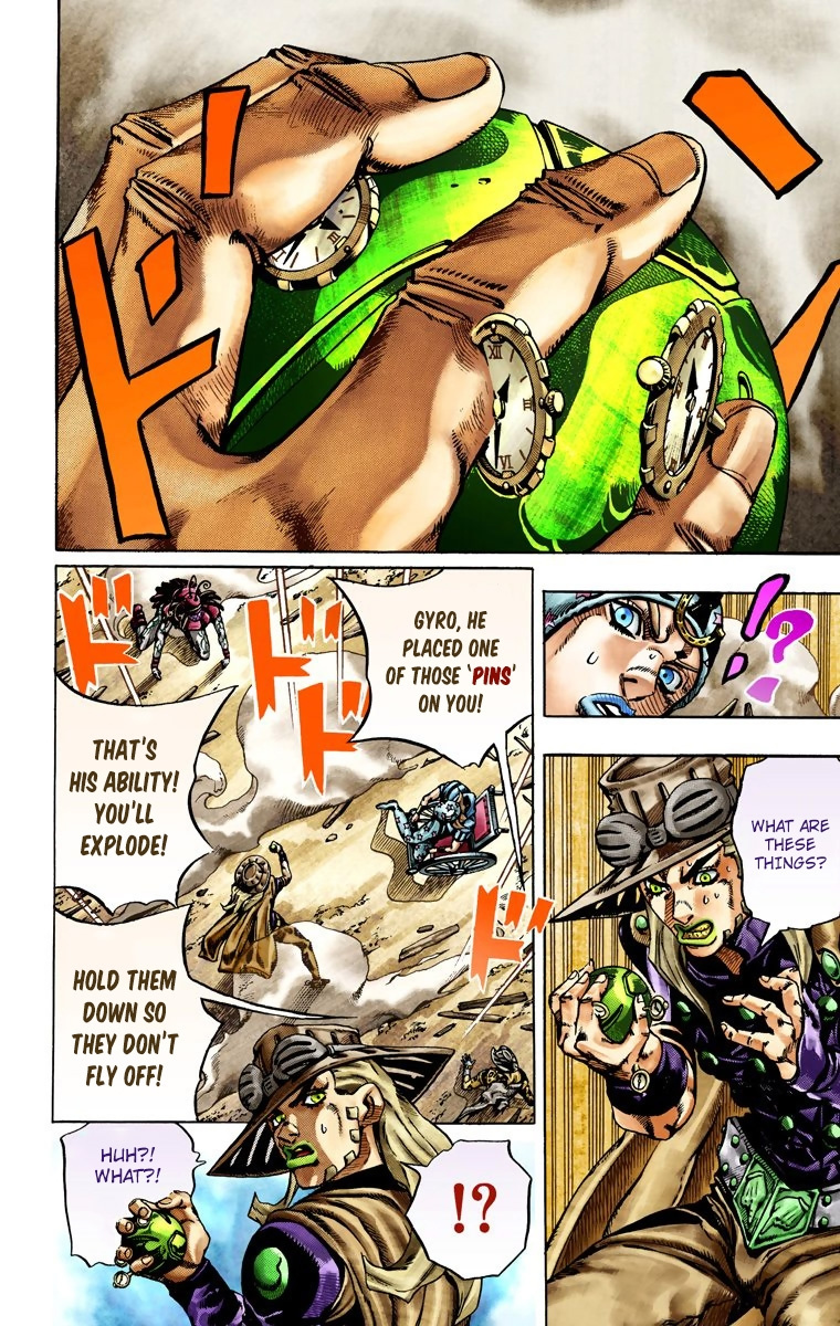 Jojo's Bizarre Adventure Part 7 - Steel Ball Run - Vol.4 Chapter 22: The Terrorist From A Far Off Country Part 1