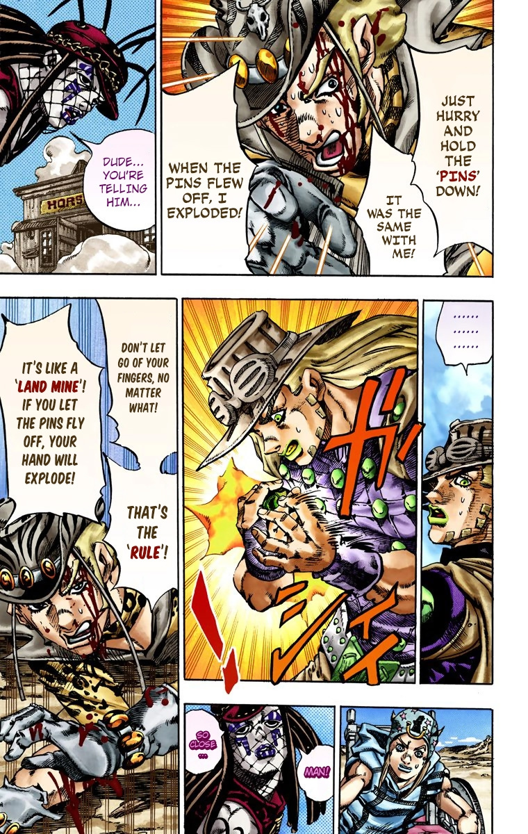 Jojo's Bizarre Adventure Part 7 - Steel Ball Run - Vol.4 Chapter 22: The Terrorist From A Far Off Country Part 1