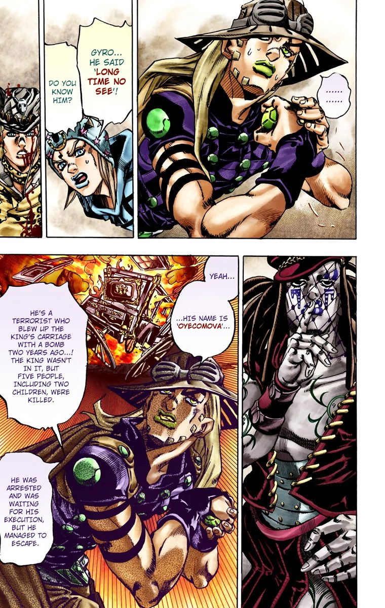 Jojo's Bizarre Adventure Part 7 - Steel Ball Run - Vol.4 Chapter 22: The Terrorist From A Far Off Country Part 1