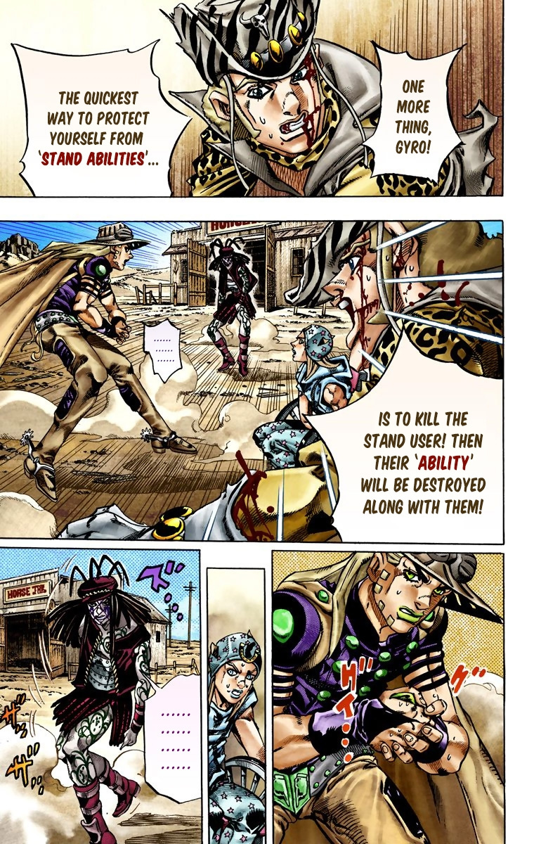 Jojo's Bizarre Adventure Part 7 - Steel Ball Run - Vol.4 Chapter 22: The Terrorist From A Far Off Country Part 1