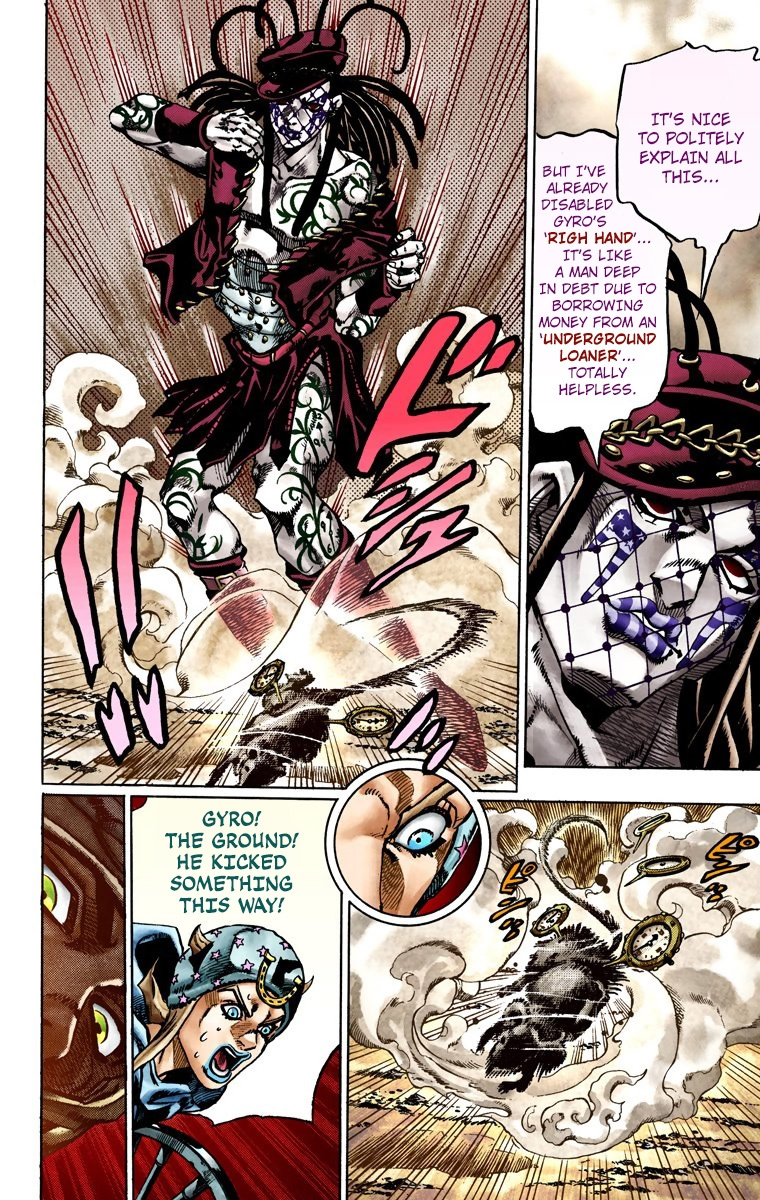 Jojo's Bizarre Adventure Part 7 - Steel Ball Run - Vol.4 Chapter 22: The Terrorist From A Far Off Country Part 1