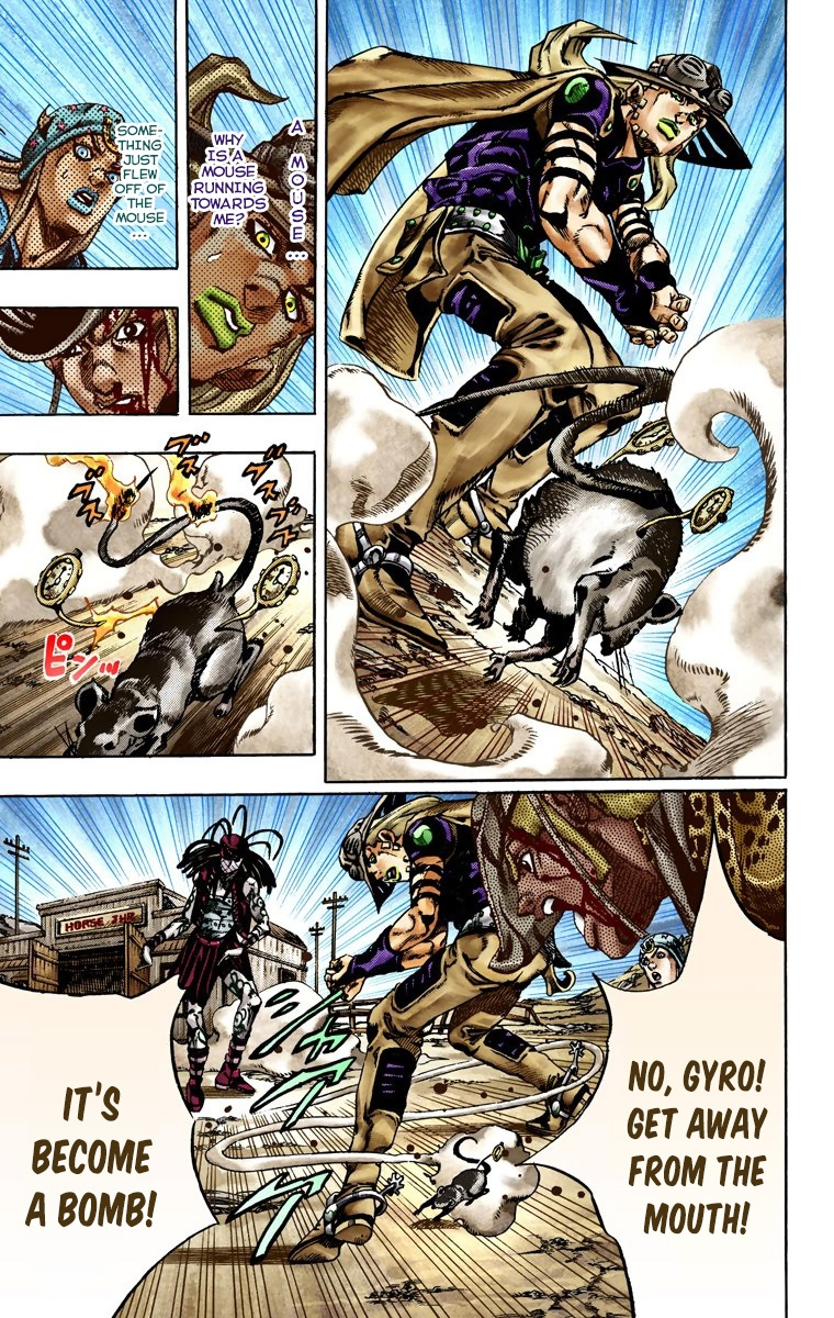 Jojo's Bizarre Adventure Part 7 - Steel Ball Run - Vol.4 Chapter 22: The Terrorist From A Far Off Country Part 1