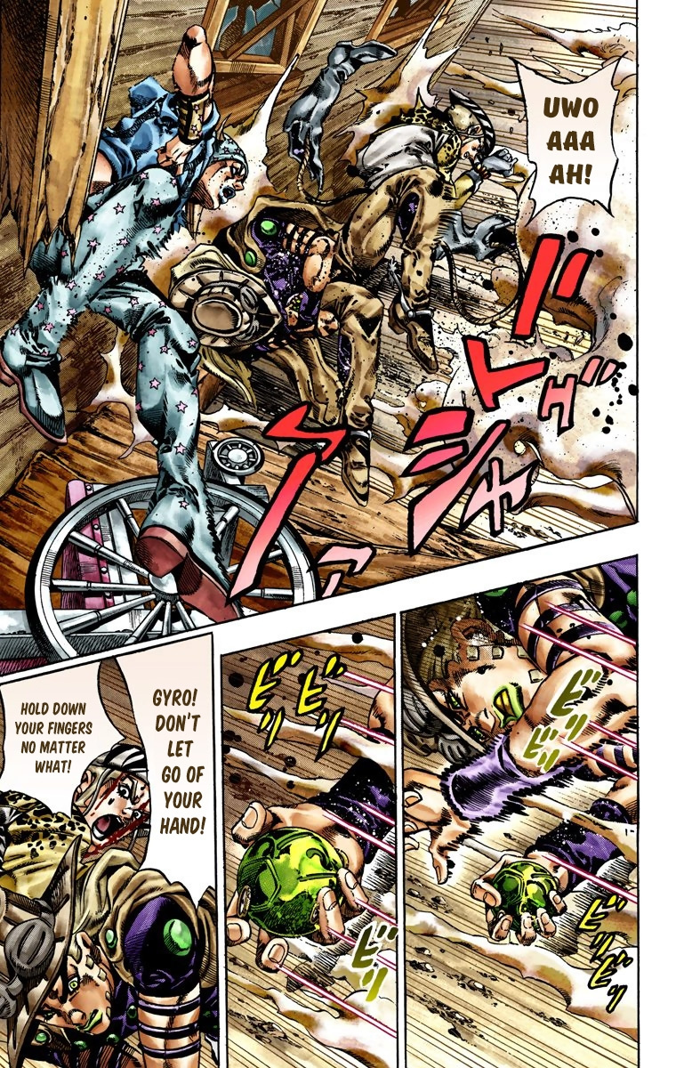 Jojo's Bizarre Adventure Part 7 - Steel Ball Run - Vol.4 Chapter 22: The Terrorist From A Far Off Country Part 1