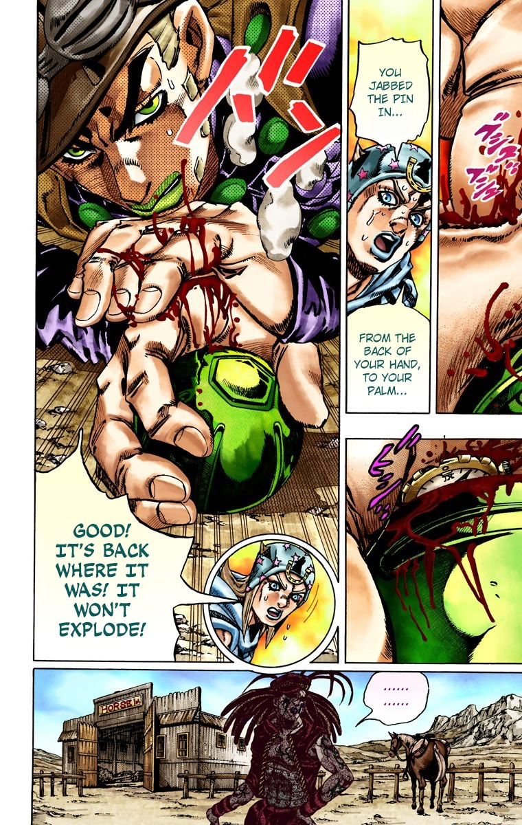 Jojo's Bizarre Adventure Part 7 - Steel Ball Run - Vol.4 Chapter 22: The Terrorist From A Far Off Country Part 1