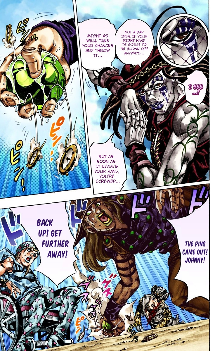 Jojo's Bizarre Adventure Part 7 - Steel Ball Run - Vol.4 Chapter 22: The Terrorist From A Far Off Country Part 1