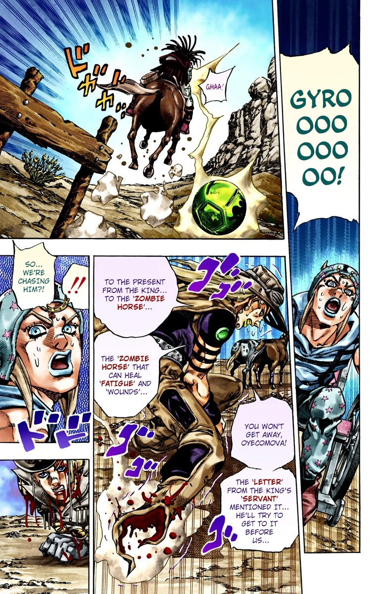 Jojo's Bizarre Adventure Part 7 - Steel Ball Run - Vol.4 Chapter 22: The Terrorist From A Far Off Country Part 1