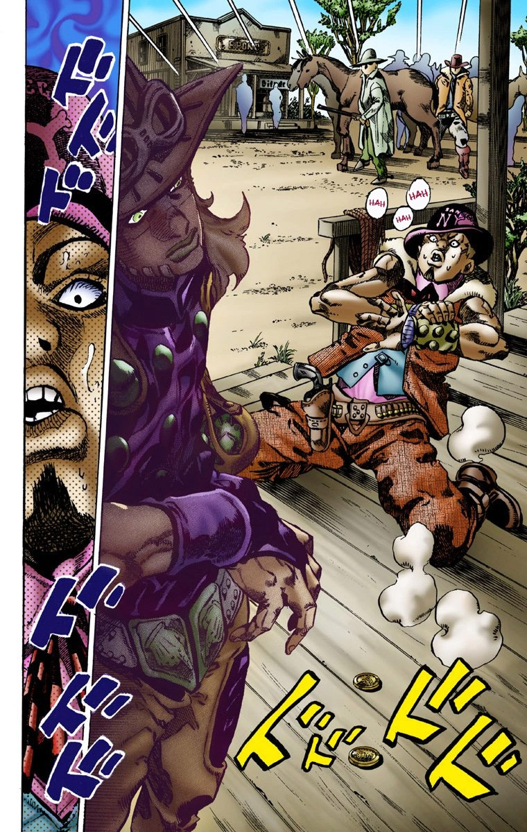 Jojo's Bizarre Adventure Part 7 - Steel Ball Run - Vol.1 Chapter 2: Gyro Zeppeli