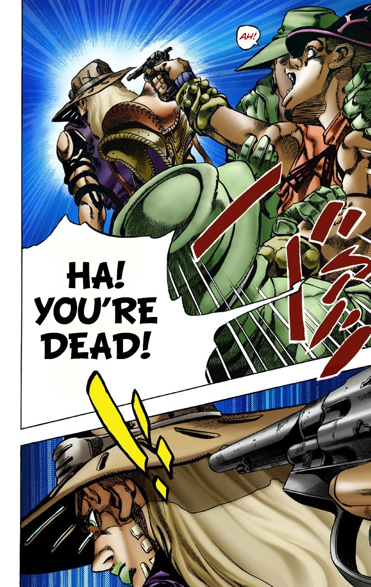 Jojo's Bizarre Adventure Part 7 - Steel Ball Run - Vol.1 Chapter 2: Gyro Zeppeli