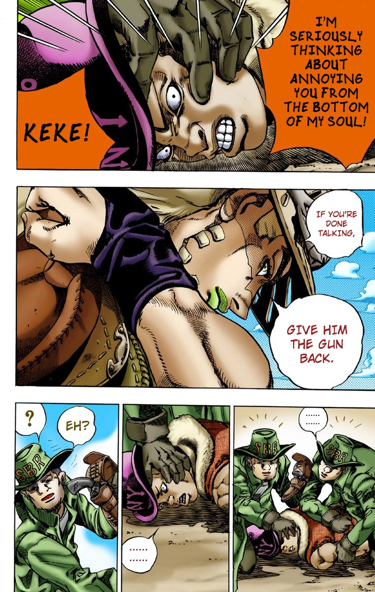 Jojo's Bizarre Adventure Part 7 - Steel Ball Run - Vol.1 Chapter 2: Gyro Zeppeli