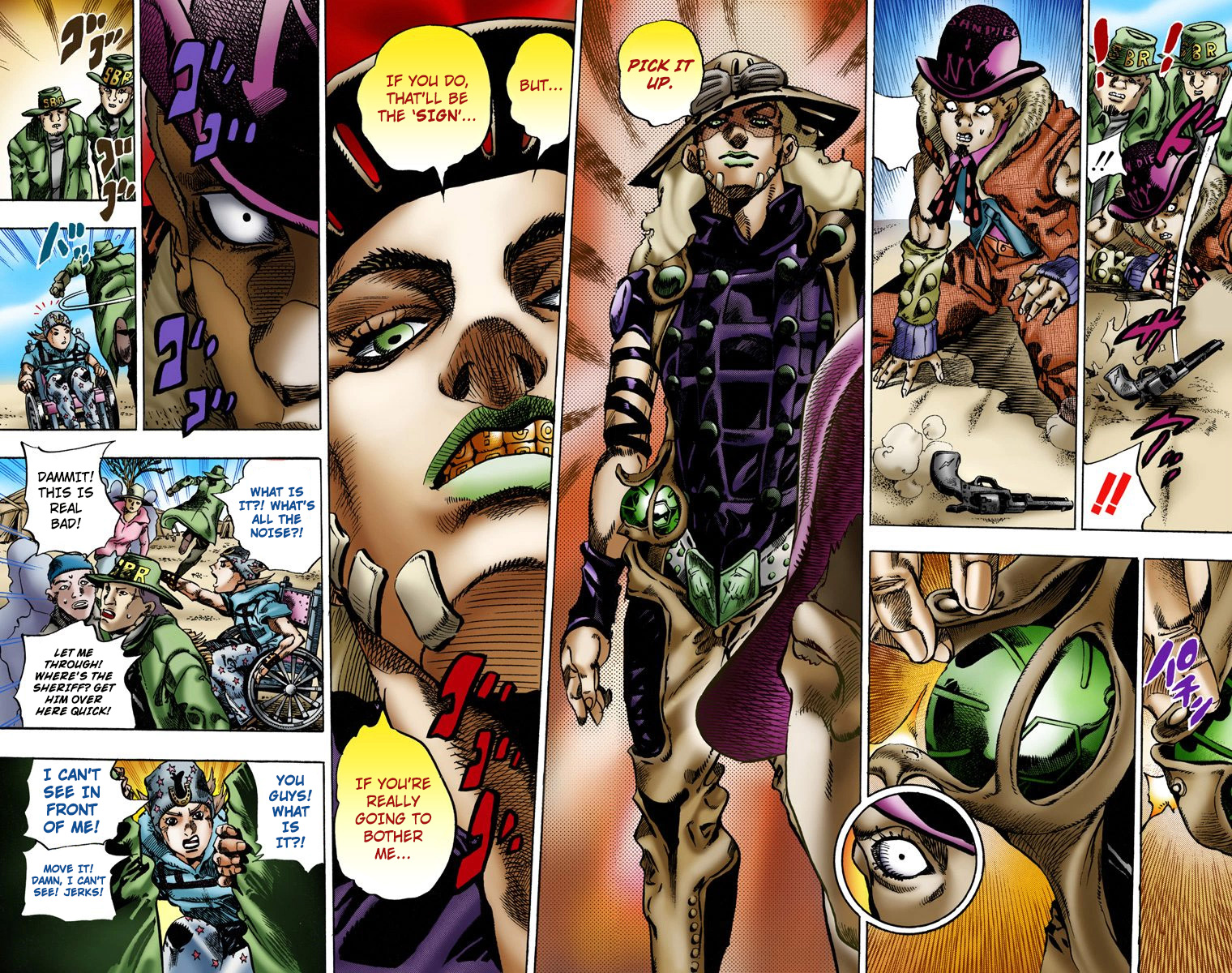 Jojo's Bizarre Adventure Part 7 - Steel Ball Run - Vol.1 Chapter 2: Gyro Zeppeli