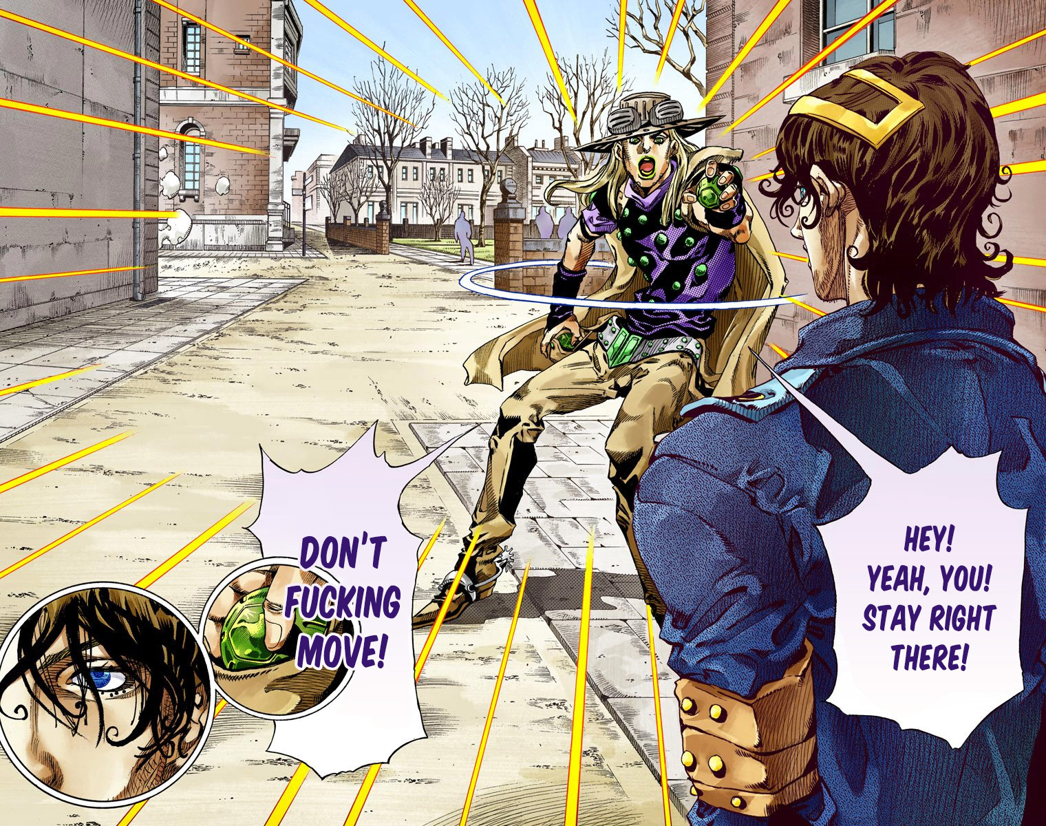 Jojo's Bizarre Adventure Part 7 - Steel Ball Run - Vol.17 Chapter 65: Chocolate Disco Part 2