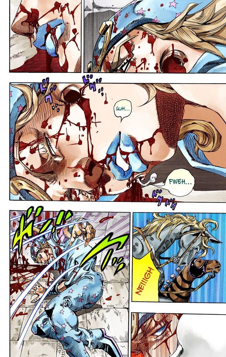 Jojo's Bizarre Adventure Part 7 - Steel Ball Run - Vol.17 Chapter 65: Chocolate Disco Part 2