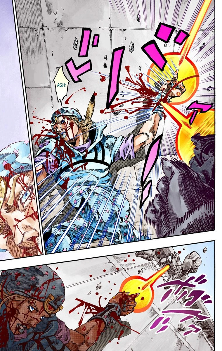 Jojo's Bizarre Adventure Part 7 - Steel Ball Run - Vol.17 Chapter 65: Chocolate Disco Part 2