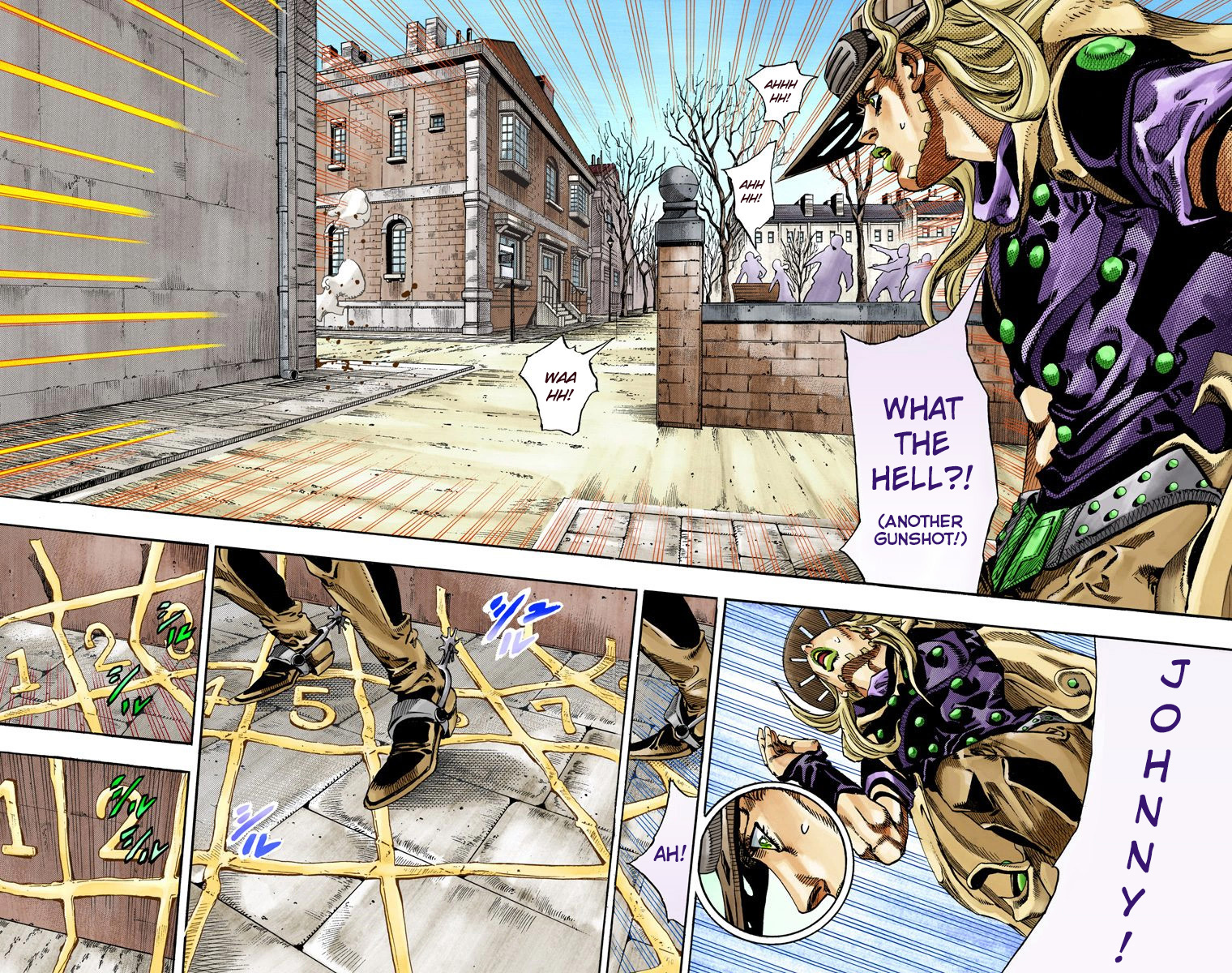 Jojo's Bizarre Adventure Part 7 - Steel Ball Run - Vol.17 Chapter 65: Chocolate Disco Part 2