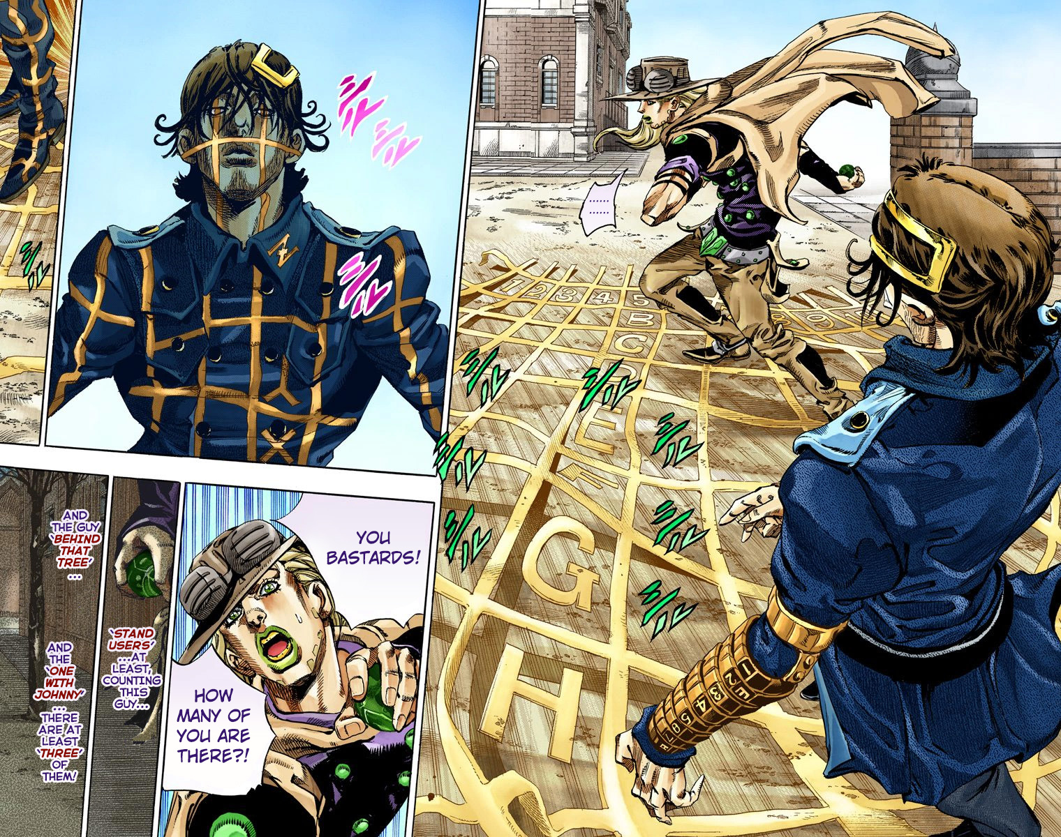 Jojo's Bizarre Adventure Part 7 - Steel Ball Run - Vol.17 Chapter 65: Chocolate Disco Part 2