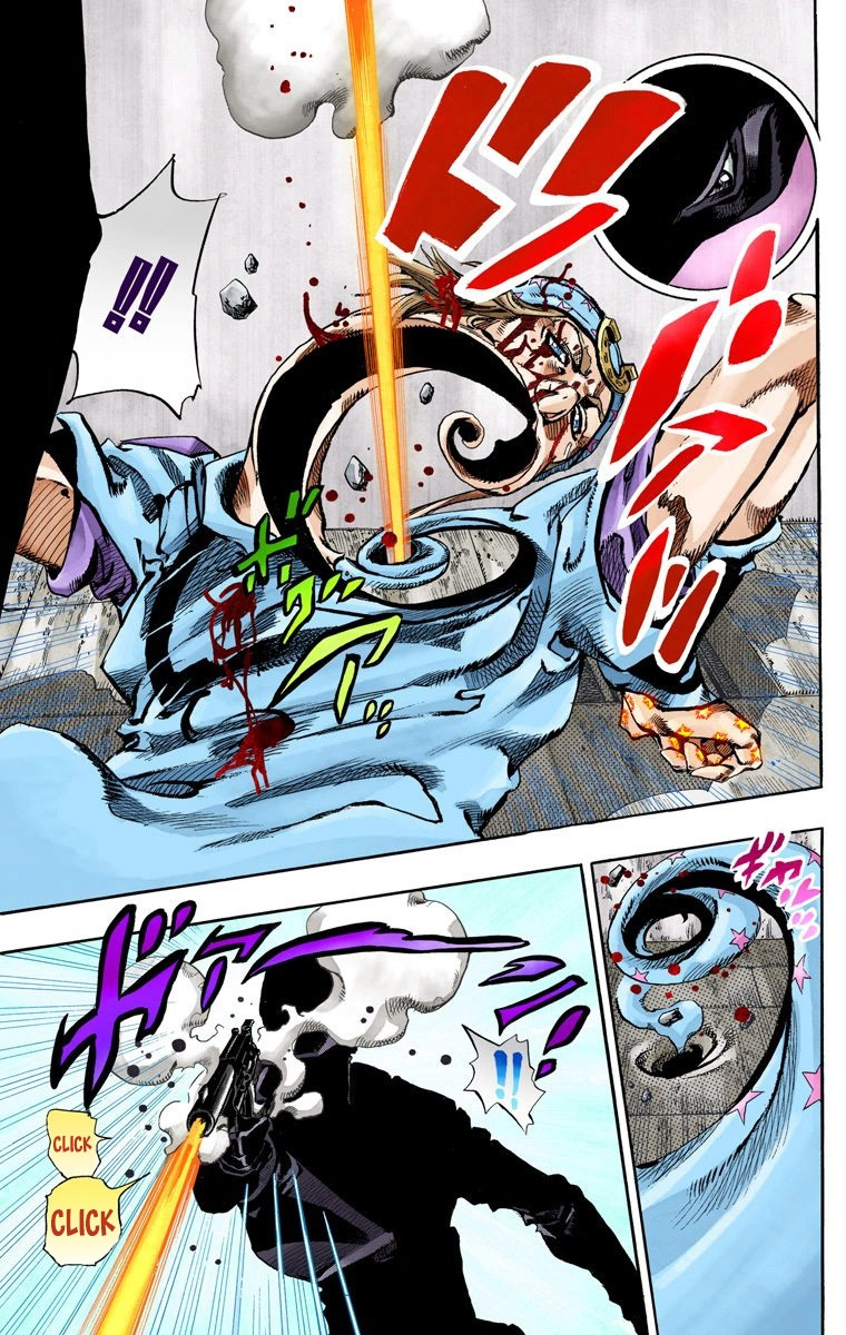 Jojo's Bizarre Adventure Part 7 - Steel Ball Run - Vol.17 Chapter 65: Chocolate Disco Part 2