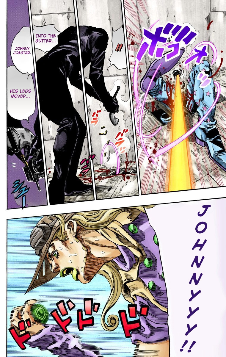 Jojo's Bizarre Adventure Part 7 - Steel Ball Run - Vol.17 Chapter 65: Chocolate Disco Part 2