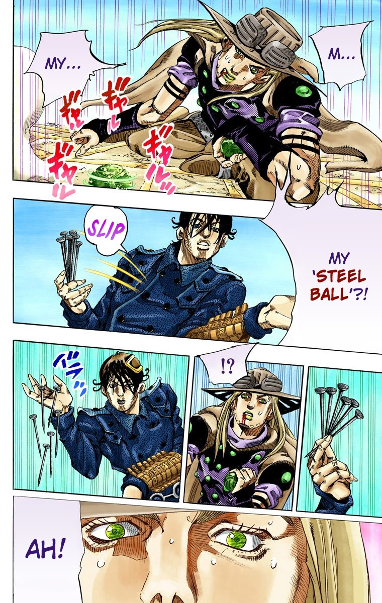 Jojo's Bizarre Adventure Part 7 - Steel Ball Run - Vol.17 Chapter 65: Chocolate Disco Part 2