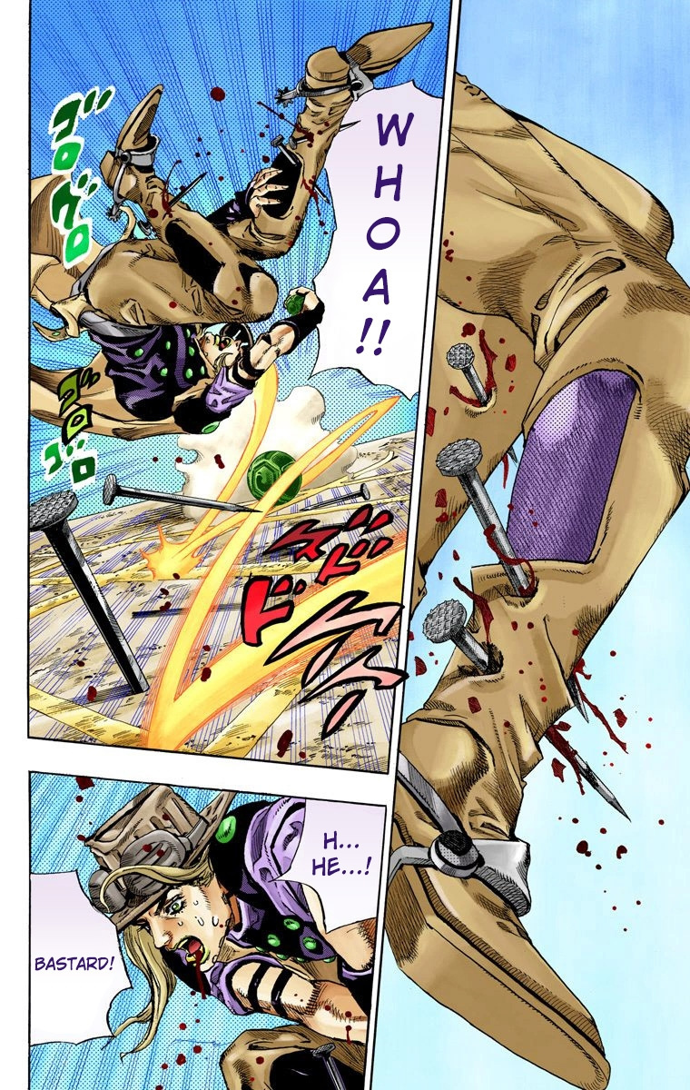 Jojo's Bizarre Adventure Part 7 - Steel Ball Run - Vol.17 Chapter 65: Chocolate Disco Part 2