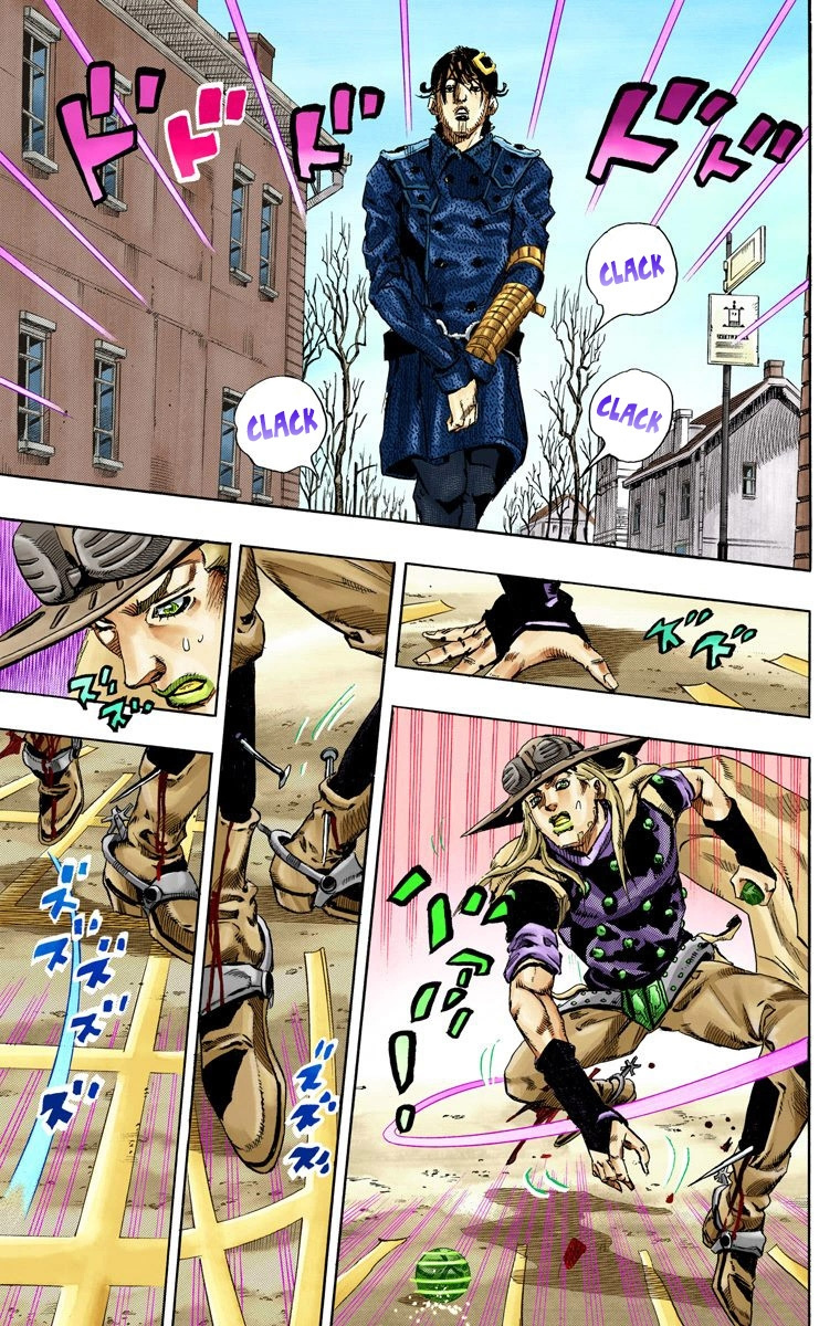 Jojo's Bizarre Adventure Part 7 - Steel Ball Run - Vol.17 Chapter 65: Chocolate Disco Part 2