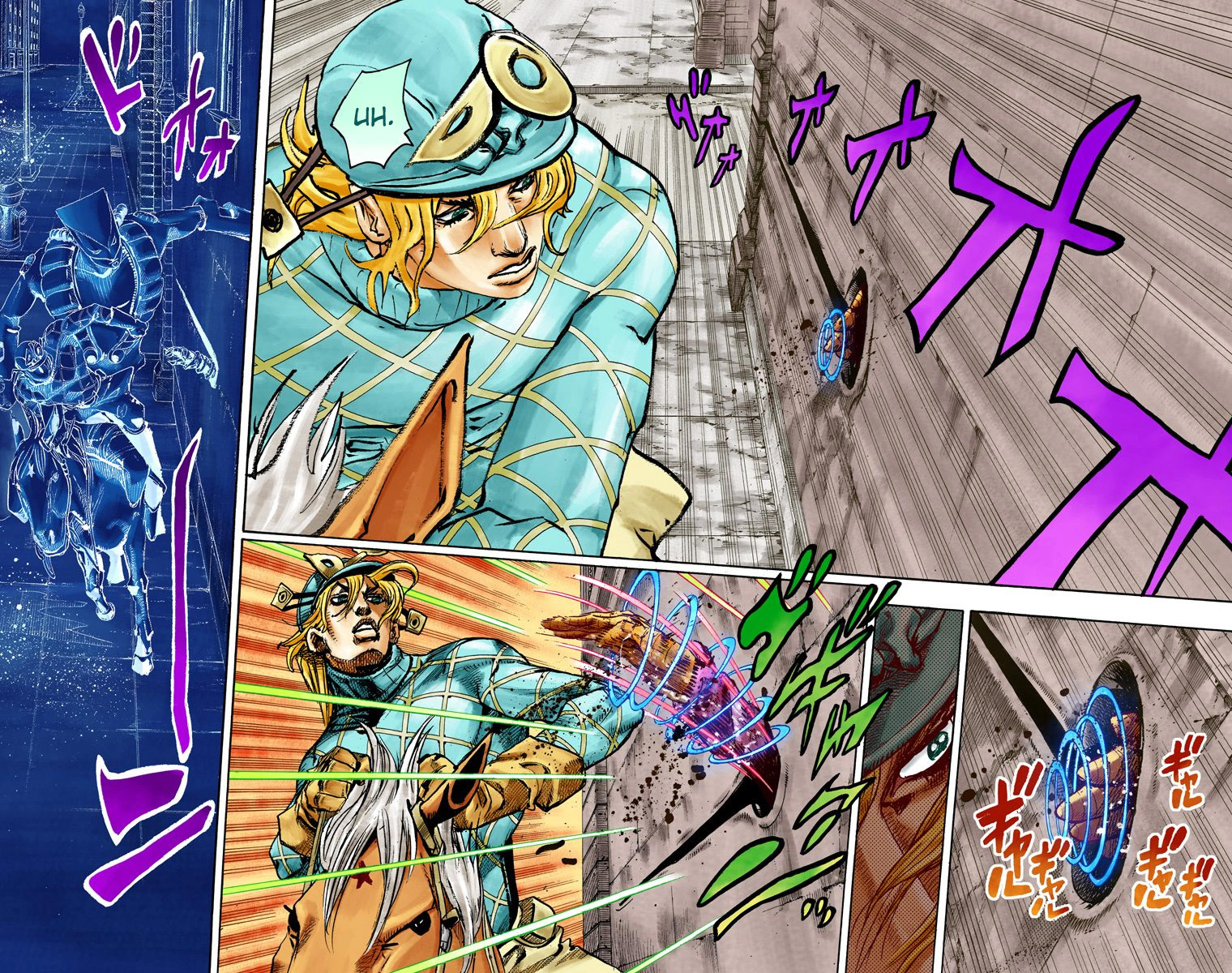 Jojo's Bizarre Adventure Part 7 - Steel Ball Run - Vol.24 Chapter 92: High Voltage Part 3