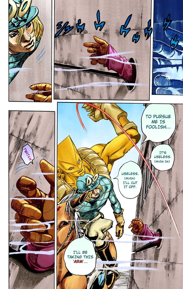 Jojo's Bizarre Adventure Part 7 - Steel Ball Run - Vol.24 Chapter 92: High Voltage Part 3