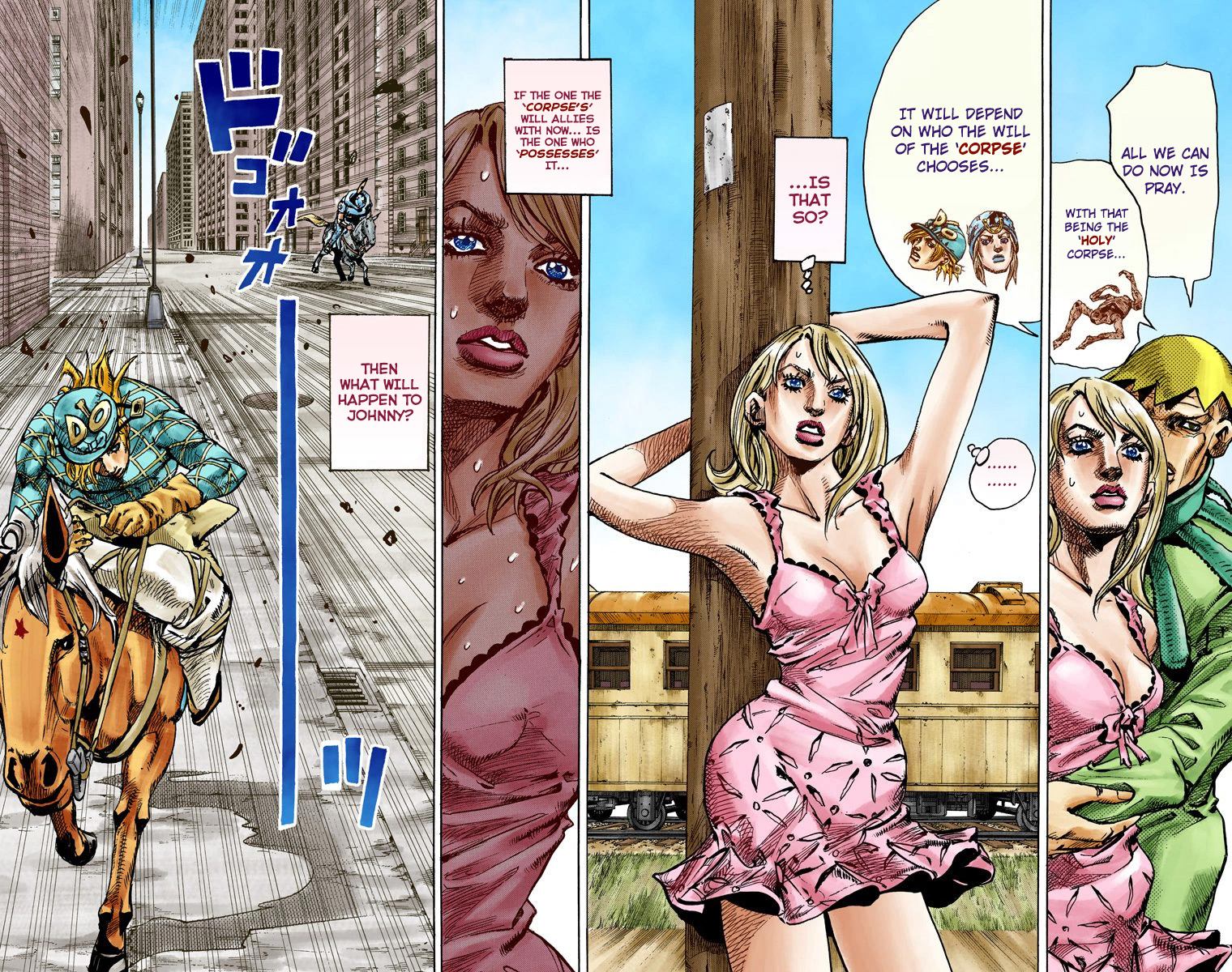 Jojo's Bizarre Adventure Part 7 - Steel Ball Run - Vol.24 Chapter 92: High Voltage Part 3