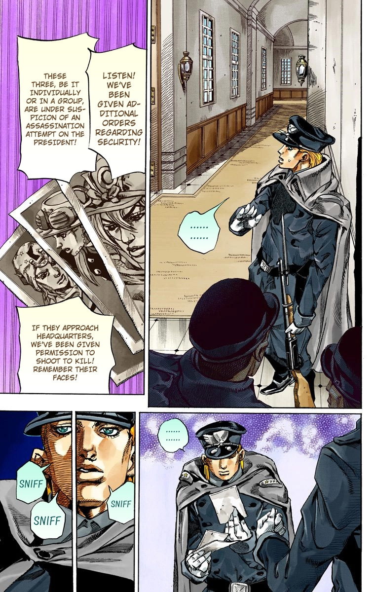 Jojo's Bizarre Adventure Part 7 - Steel Ball Run - Vol.17 Chapter 68: D4C Part 3