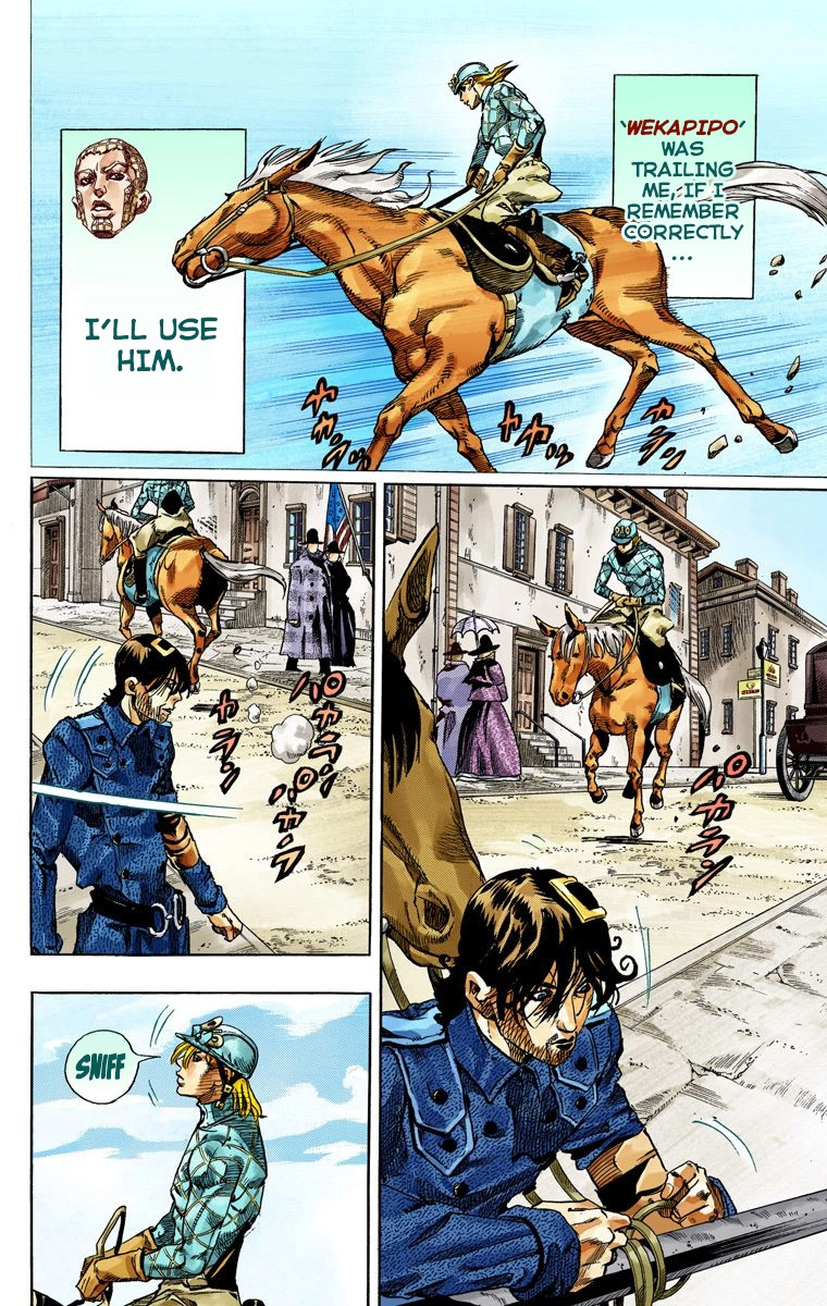 Jojo's Bizarre Adventure Part 7 - Steel Ball Run - Vol.17 Chapter 68: D4C Part 3