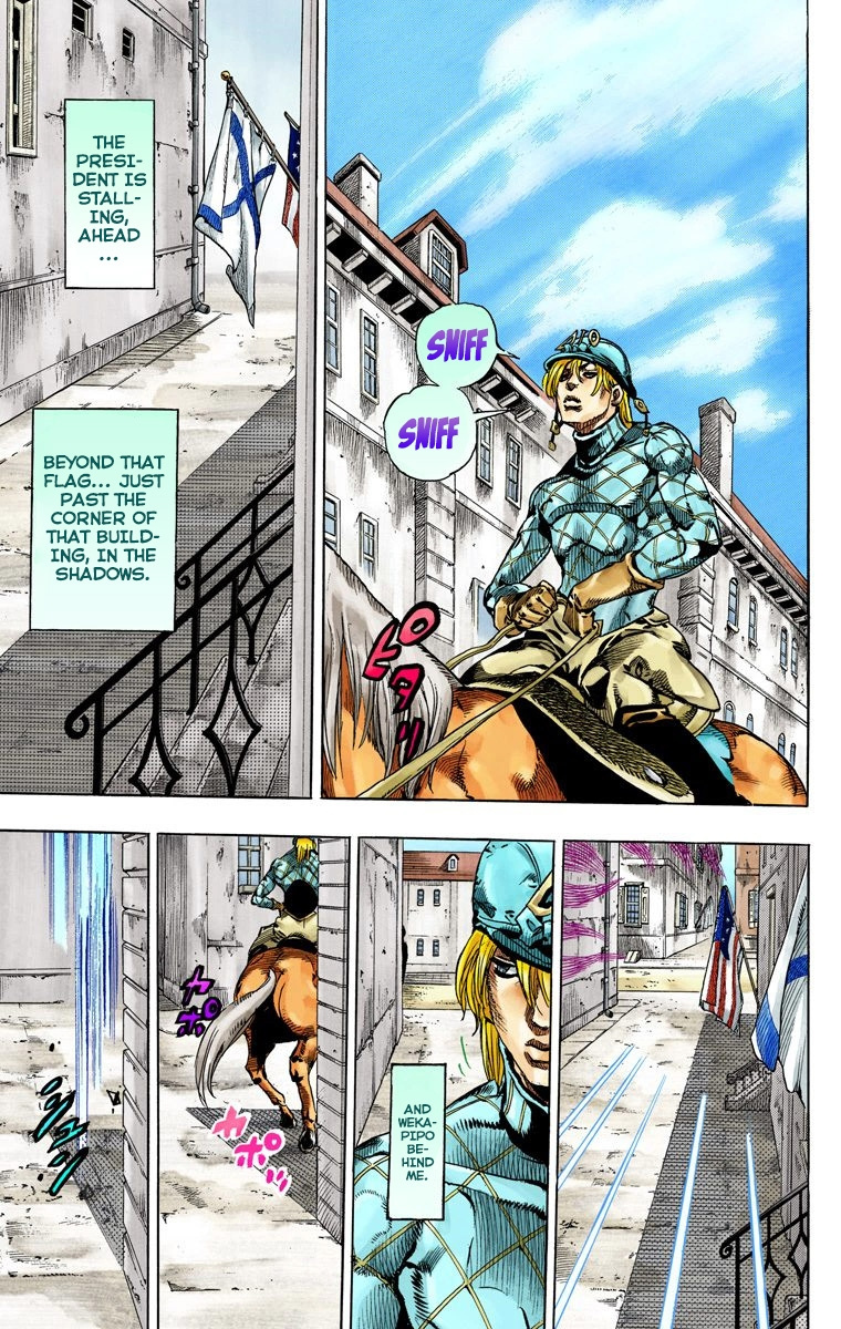 Jojo's Bizarre Adventure Part 7 - Steel Ball Run - Vol.17 Chapter 68: D4C Part 3