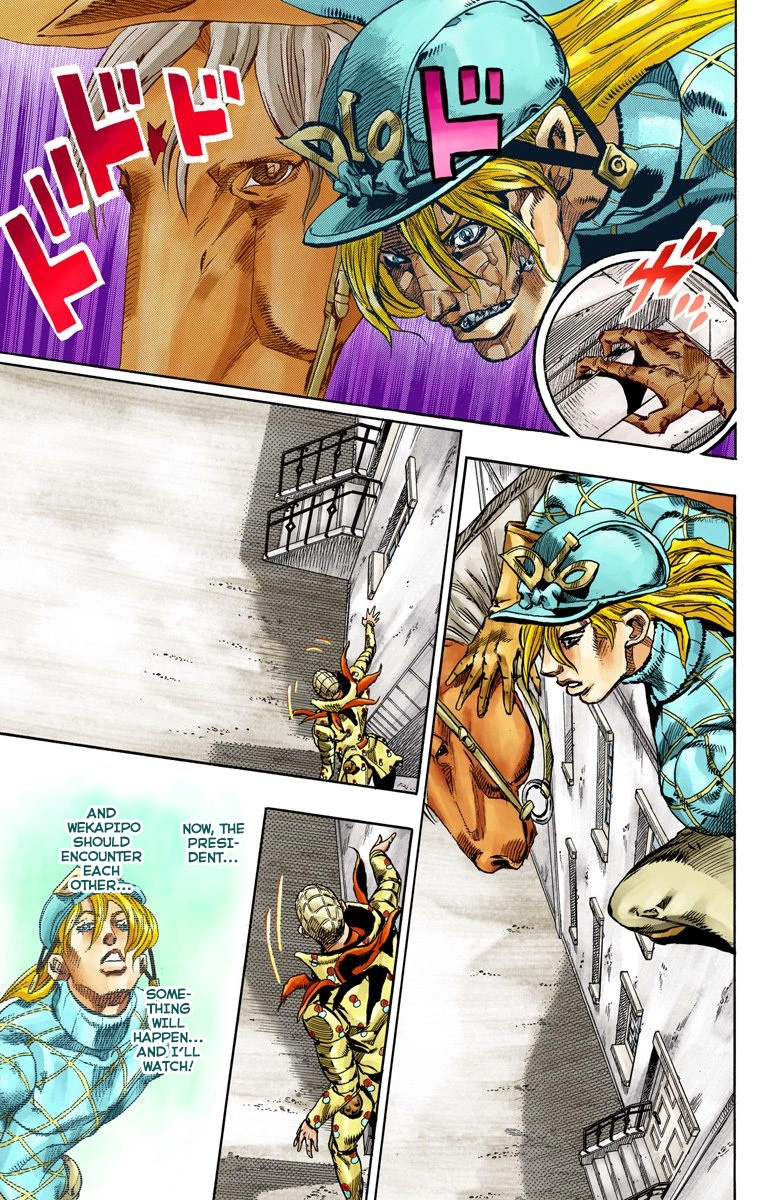 Jojo's Bizarre Adventure Part 7 - Steel Ball Run - Vol.17 Chapter 68: D4C Part 3