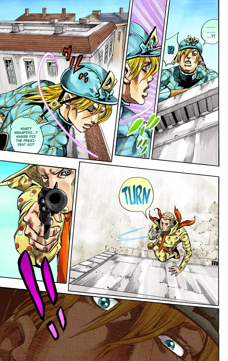 Jojo's Bizarre Adventure Part 7 - Steel Ball Run - Vol.17 Chapter 68: D4C Part 3